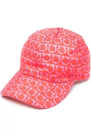 Salvatore Ferragamo Gancini print cap