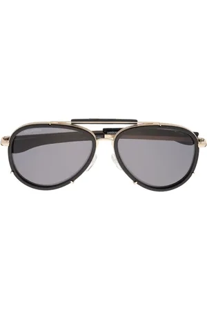 Dsquared2 Pilot-frame logo-debossed sunglasses