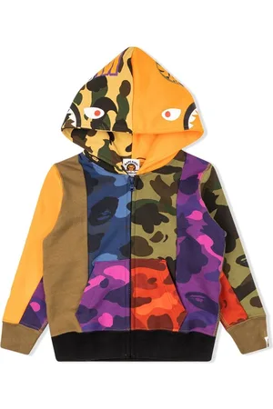 Bathing ape store kids hoodie