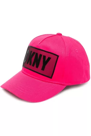 Dkny Kids Logo-patch cotton cap
