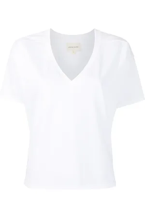 Loulou de Saison V-neck cotton T-Shirt