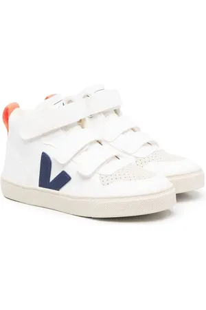 Veja V-10 Mid touch-strap sneakers
