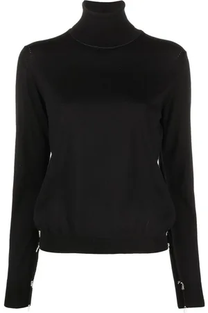 Maison Margiela Work-In-Progress high-neck jumper