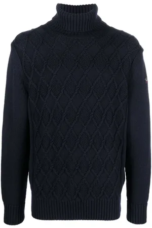 Paul & Shark Cable-knit virgin wool jumper