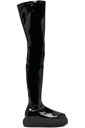 The Attico Selene thigh-length boots