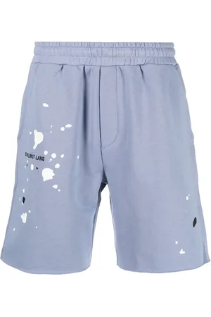 Helmut Lang Embroidered-logo track shorts