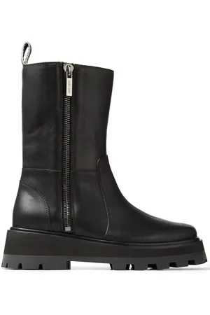 Jimmy Choo Bay Flat chunky leather boots