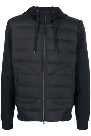 HERNO Quilted hooded jacket