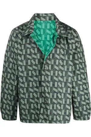 SUNNEI Logo-print reversible jacket