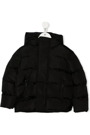 Dsquared2 Logo-print zip-up puffer jacket