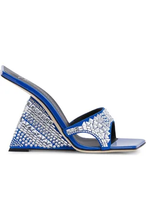 Giuseppe Zanotti 105mm Shine wedge sandals
