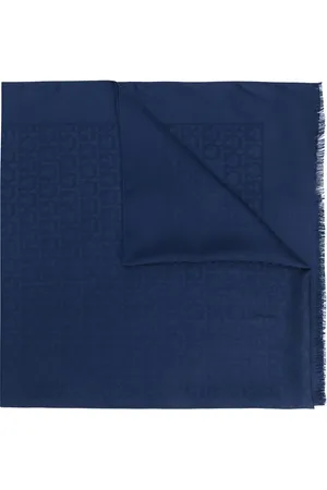 Salvatore Ferragamo Gancini print scarf