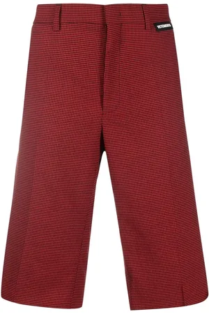 Vetements Houndstooth tailored shorts