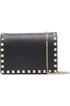 VALENTINO GARAVANI Rockstud chain clutch