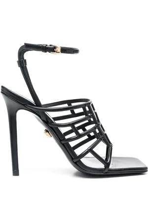 VERSACE Cut-out detail 120mm sandals
