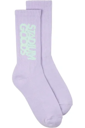 STADIUM GOODS® Logo "Lavender Blossom" crew socks