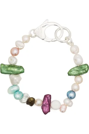 Hatton Labs Crystal-embellished sterling bracelet
