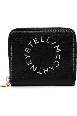 Stella McCartney Logo-print zip-around wallet