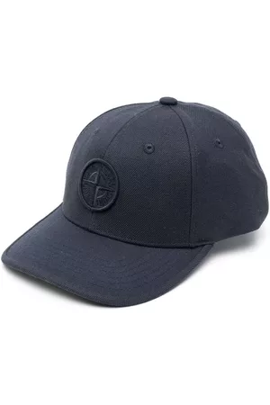 Stone Island Junior Embroidered-logo baseball cap