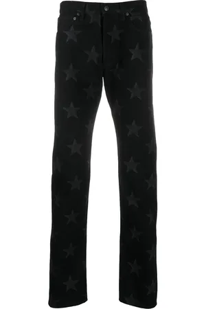 Takahiromiyashita The Soloist Star printed cotton trousers