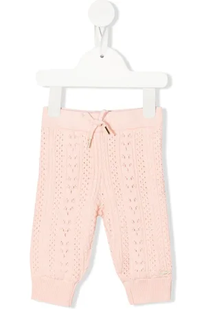 Chloé Pointelle-knit trousers
