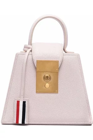 Thom Browne Women 17 Inch Laptop Bags - Small Mrs. Thom tote bag