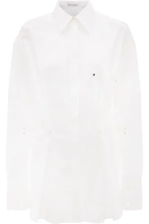 J.W.Anderson Rivet pleat cotton shirt