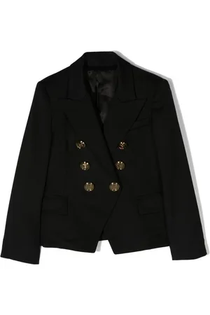 Balmain Virgin wool double-breasted blazer