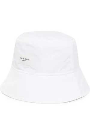 RAG&BONE Women Hats - Addison logo-patch bucket hat