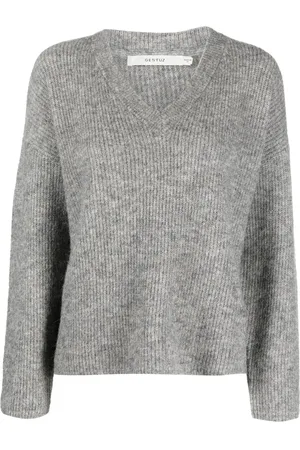 Gestuz Ribbed v-neck sweater