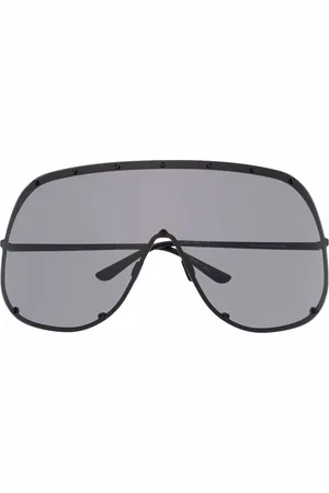 Rick Owens Oversized shield-frame sunglasses