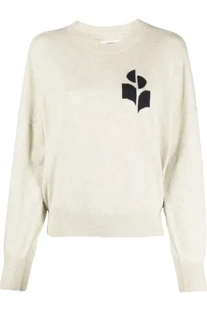 Marant Etoile Marisans logo-intarsia sweater