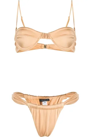 Manokhi Ruched bikini set