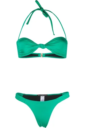 Manokhi Ruched bikini set