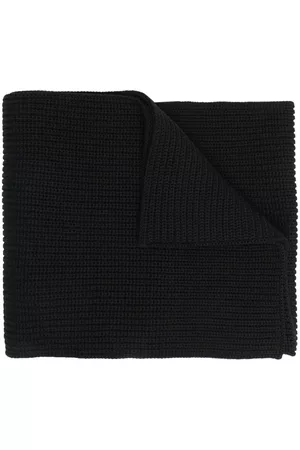 BRIONI Ribbed knit scarf