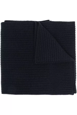BRIONI Ribbed knit scarf