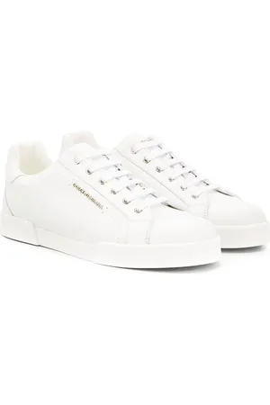 Dolce & Gabbana TEEN logo plaque sneakers
