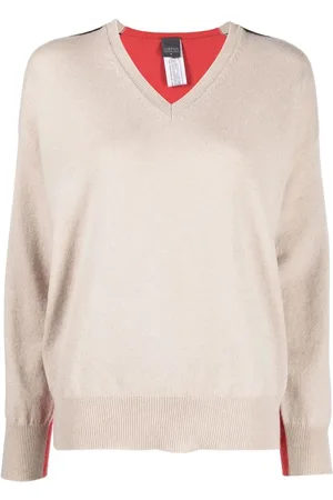 LORENA ANTONIAZZI V-neck cashmere jumper