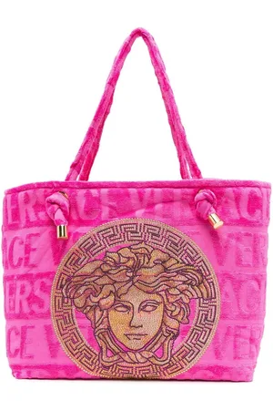 VERSACE Icon towelling tote bag