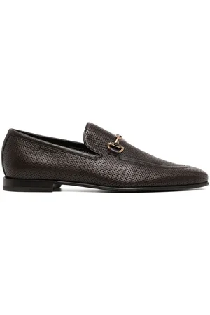Neil Barrett Horsebit-buckle leather loafers
