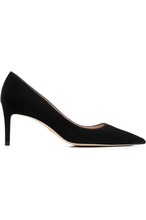 Stuart Weitzman Pointed 75mm suede pumps