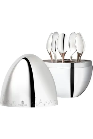 Christofle Mood Skyline Shanghai espresso spoon (set of six)