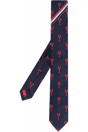 Thom Browne Lobster-embroidered tie