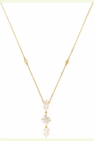 DJULA 18kt yellow Delicatesse diamond necklace