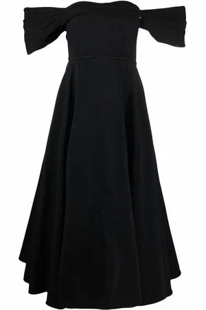 Giambattista Valli Off-shoulder flared midi dress