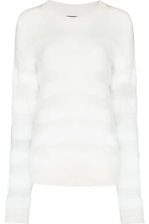 RTA Agatha striped knitted top