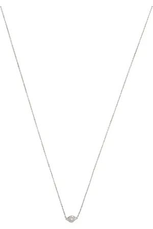 DJULA 18kt white gold Eye diamond necklace