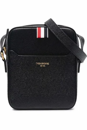 Thom Browne Grosgrain-tab camera bag