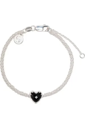 Stolen Girlfriends Club Onyx heart bracelet