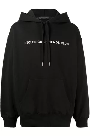 Stolen Girlfriends Club Logo-print drawstring hoodie